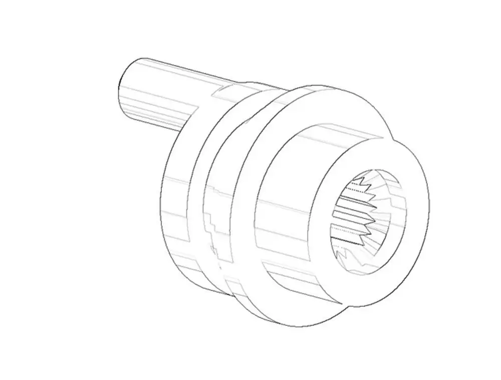 DORNBRACHT Umstellung Excenter ERSATZTEILE 091501002 D. 22 x 48 mm, 09150100290 Galeriebild 1